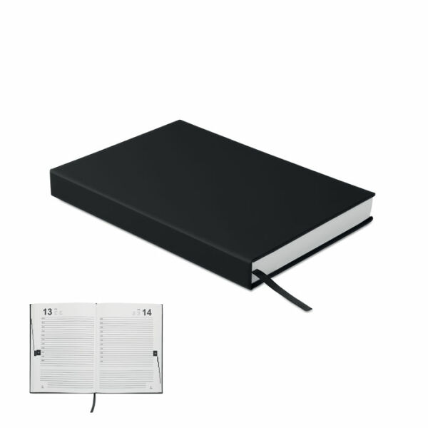 A5 ongedateerde dagplanner van gerecycled papier