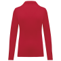 Damespolo lange mouwen Red 3XL