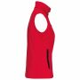 Dames softshell bodywarmer red S