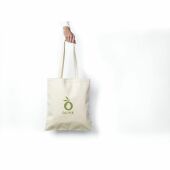 Organic Canvas Shopper (320 g/m²) tas - ecru