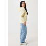 IQONIQ Yengo recycled katoen hoodie met steekzakken, cream yellow (L)
