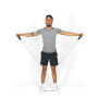 Fitness weerstandsband in etui, antraciet, zwart