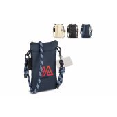 Pocket Everyday Essentials pouch met paracord draagkoord - Zwart