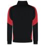Sweatvest Bicolor Redefined 306108 Black-Brightred XXL