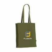 Solid Bag Colour GRS Recycled Canvas (340 g/m²) tas