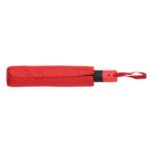 21" Impact AWARE™ RPET 190T mini auto open paraplu, rood