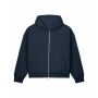 Fronter - Oversized rits hoodie in een gerecycled katoen blend - French Navy (XXL)