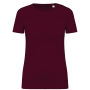 Ecologisch dames T-shirt Dark Cherry XXL