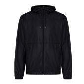 Iqoniq Logan gerecycled polyester lichtgewicht jas, zwart (XXL)
