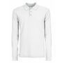 BS Evolution Polo Dames Lange Mouw - Wit