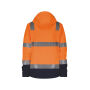 DASSY® Malaga Women Fluo-oranje/marineblauw XS