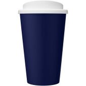 Americano® Eco 350 ml gerecyclede drinkbeker - Blauw/Wit Americano® Eco 350 ml gerecyclede drinkbeker - Blauw/Wit