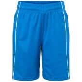Basic team Shorts Junior royal/white XXL