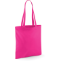 Shopper met lange hengsels Fuchsia One Size Shopper met lange hengsels Fuchsia One Size