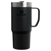 Stanley Everyday Suburban 473 ml geïsoleerde mok van gerecycled roestvrij staal - Zwart