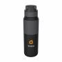 Kambukka® Elton Insulated 1 L drinkfles - zwart/grijs