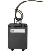 Traveler bagagelabel - Zwart
