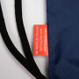 Recycle Bags - Foldable Stringbag - Donkerblauw