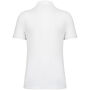 Ecologische herenpolo in piquétricot White 4XL