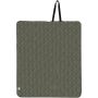 Clary picknickdeken van gerecycled GRS-polyester - Bosgroen