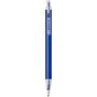 Spectrum balpen van gerecycled aluminium (blauwe inkt) - Koningsblauw
