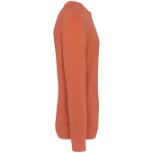 Ecologische uniseks sweater met ronde hals French Terry Washed Pomelo 4XL