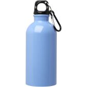 Oregon 400 ml RCS gecertificeerde enkelwandige roestvrijstalen waterfles met karabijnhaak - Cloud Blue