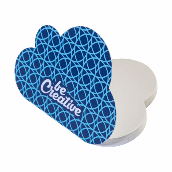 CreaStick Cloud - custon made sticky notitieblok CreaStick Cloud - custon made sticky notitieblok