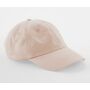 LOW PROFILE 6 PANEL DAD CAP, PEACH, One size, BEECHFIELD