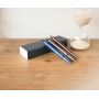 Parker IM Monochrome PVD balpen blauw