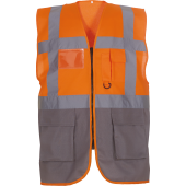 Hi Vis Orange / Grey