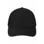 5 Panel Laser-Cut Cap black one size