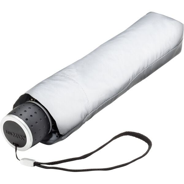 miniMAX - Reflecterende paraplu - Handopening - Windproof -  95 cm - Zilver