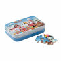 PAZURU - Houten kerstpuzzel in blik - Mix
