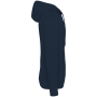 Ecologische uniseks sweater met capuchon French Terry Washed Navy Blue S