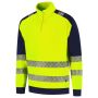 Zip Sweater High Vis Redefined Industrieel Wasbaar 306106 Fluor Yellow-Ink XS