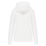 Ecologische damessweater met capuchon en ritssluiting White XXL Ecologische damessweater met capuchon en ritssluiting White XXL