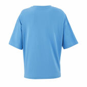 BOXY WOMEN - BOXY OVERSIZE T-SHIRT DAMES - L - Azure