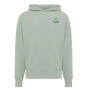 IQONIQ Yoho gerecycled katoen relaxed hoodie, iceberg green (XXS)