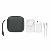 ATLAS - Powerbank reisset 5000mAh - Wit