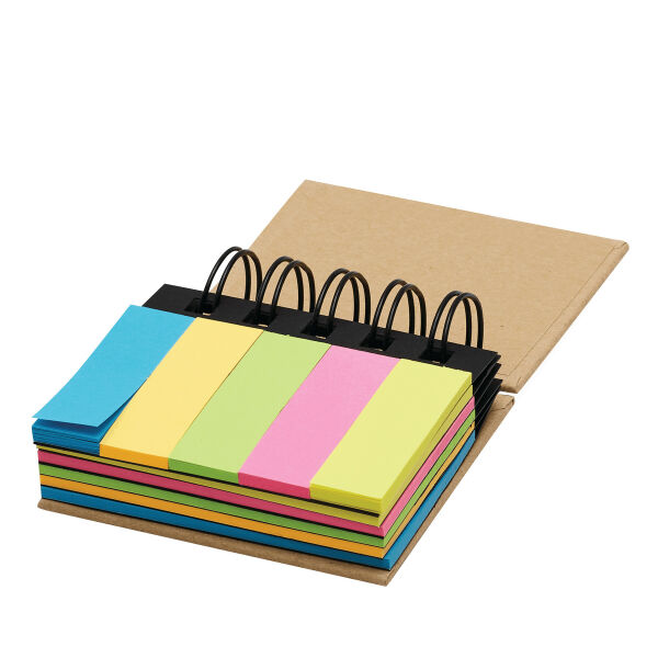 MULTI MEMO - Mini ring binder book brown MULTI MEMO - Mini ring binder book brown