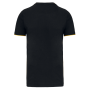 T-shirt Day To Day korte mouwen Black / Yellow 3XL T-shirt Day To Day korte mouwen Black / Yellow 3XL