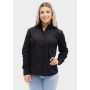 L&S Shirt Poplin Mix LS for her White-2XL