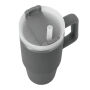 DRINK DELUXE - Vacuüm drinkbeker grijs DRINK DELUXE - Vacuüm drinkbeker grijs