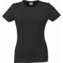 Printer Stretch tee ladies Black XL