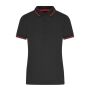 Ladies' Functional Polo black/red XS