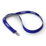 Polyester lanyard met reflecterende draden