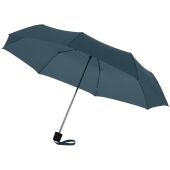 Ida 21.5'' opvouwbare paraplu - Hale Blue