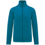 Microfleece met rits heren Tropical Blue S