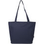 Panama GRS gerecyclede draagtas met rits 20 l - Marineblauw